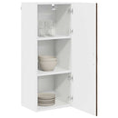 vidaXL Fali Szekrény PORTO Barna Tölgy 40 x 31 x 100 cm Faanyag