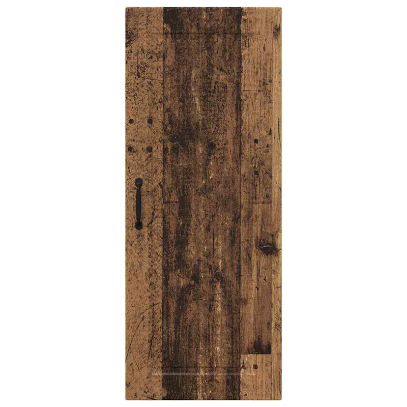 vidaXL Fali konyhaszekrény polcokkal Öreg fa 40 x 31 x 100 cm Faanyag