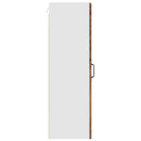 vidaXL Fali Szekrény PORTO Öreg fa 40 x 31 x 100 cm Faanyag