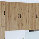 vidaXL Fali konyhaszekrény Artisan tölgy 40 x 31 x 100 cm Faanyag