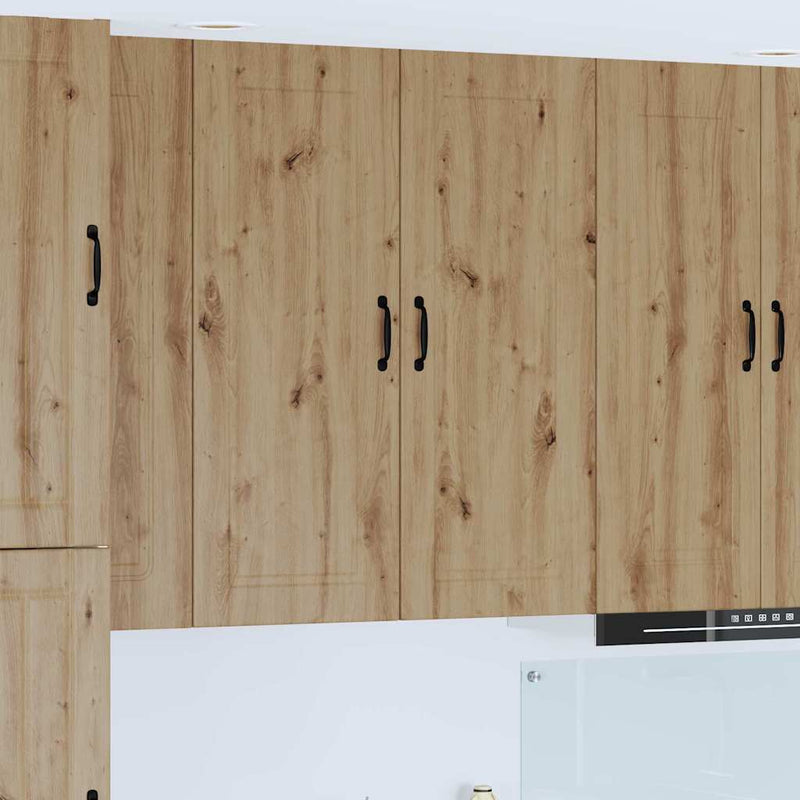 vidaXL Fali konyhaszekrény Artisan tölgy 40 x 31 x 100 cm Faanyag