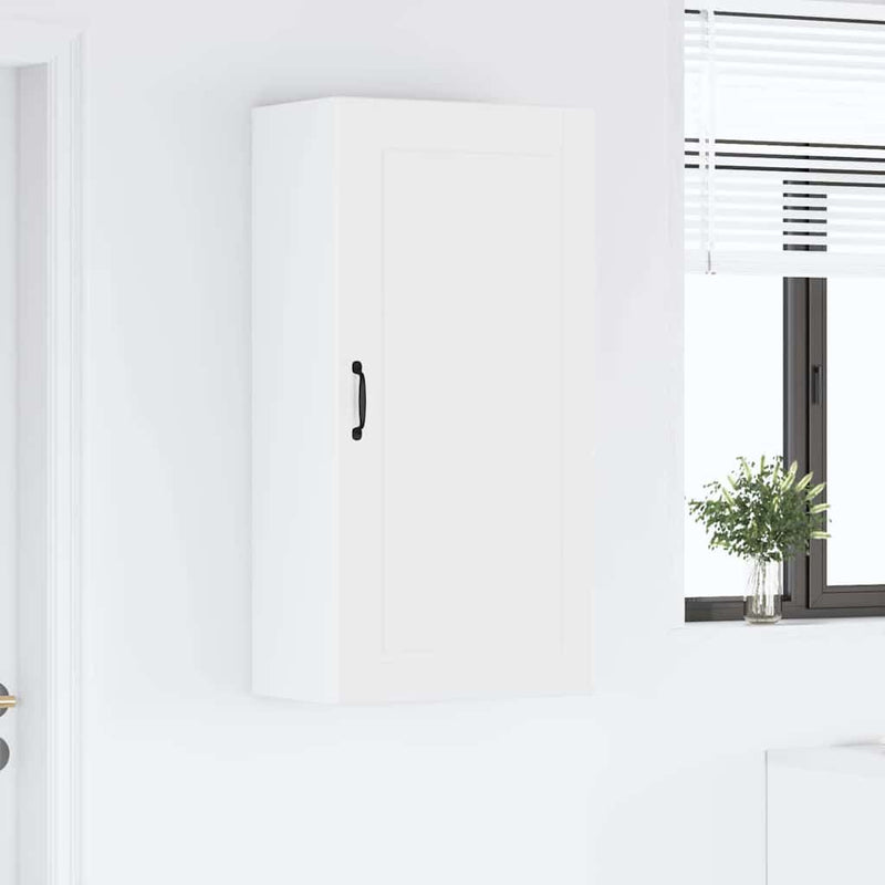 vidaXL Fali konyhaszekrény polcokkal Fehér 50 x 31 x 100 cm Faanyag