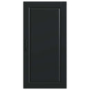 vidaXL Fali Szekrény PORTO Fekete 50 x 31 x 100 cm Faanyag