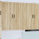 vidaXL Fali Szekrény PORTO Sonoma tölgy 50 x 31 x 100 cm Faanyag