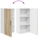 vidaXL Fali Szekrény PORTO Sonoma tölgy 50 x 31 x 100 cm Faanyag