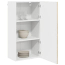 vidaXL Fali Szekrény PORTO Sonoma tölgy 50 x 31 x 100 cm Faanyag