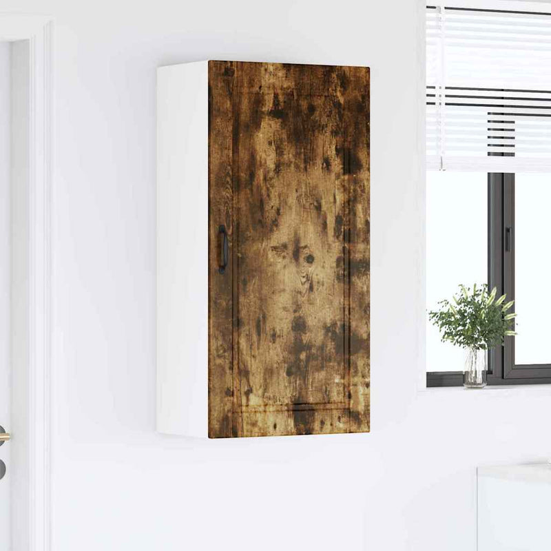 vidaXL Fali konyhaszekrény Füstölt tölgy 50 x 31 x 100 cm Faanyag
