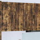 vidaXL Fali Szekrény PORTO Füstölt tölgy 50 x 31 x 100 cm Faanyag