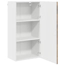 vidaXL Fali Szekrény PORTO Füstölt tölgy 50 x 31 x 100 cm Faanyag