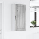vidaXL Fali Szekrény PORTO Szürke Sonoma 50 x 31 x 100 cm Faanyag
