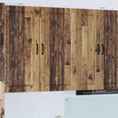 vidaXL Fali Szekrény PORTO Öreg fa 50 x 31 x 100 cm Faanyag