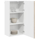 vidaXL Fali Szekrény PORTO Öreg fa 50 x 31 x 100 cm Faanyag