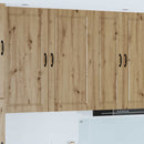vidaXL Fali Szekrény PORTO Artisan tölgy 50 x 31 x 100 cm Faanyag