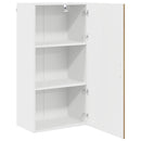 vidaXL Fali konyhaszekrény Artisan tölgy 50 x 31 x 100 cm Faanyag