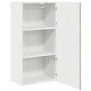 vidaXL Fali Szekrény PORTO Artisan tölgy 50 x 31 x 100 cm Faanyag