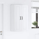 vidaXL Fali Szekrény PORTO Fehér 60 x 31 x 100 cm Szerelt Fa