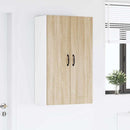 vidaXL Fali konyhaszekrény Sonoma tölgy 60 x 31 x 100 cm Faanyag