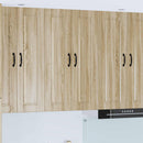 vidaXL Fali Szekrény PORTO Sonoma tölgy 60 x 31 x 100 cm Faanyag