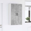 vidaXL Fali Szekrény PORTO Beton Szürke 60 x 31 x 100 cm Faanyag