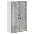 vidaXL Fali Szekrény PORTO Beton Szürke 60 x 31 x 100 cm Faanyag