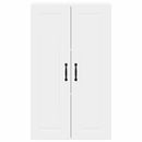 vidaXL Fali konyhaszekrény Magas Fényű Fehér 60 x 31 x 100 cm Faanyag