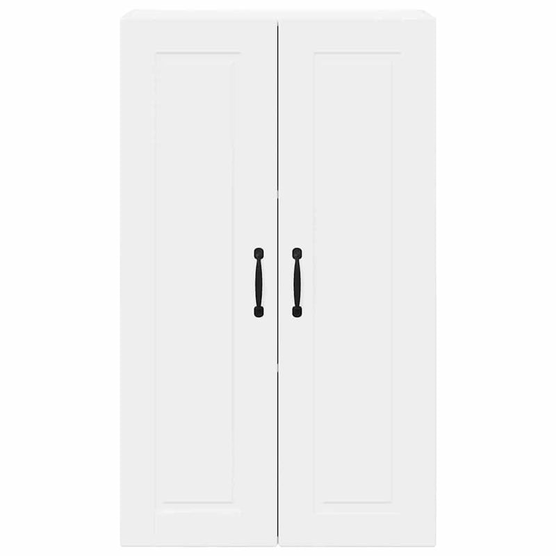 vidaXL Fali konyhaszekrény Magas Fényű Fehér 60 x 31 x 100 cm Faanyag
