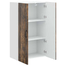 vidaXL Fali Szekrény PORTO Füstölt tölgy 60 x 31 x 100 cm Faanyag