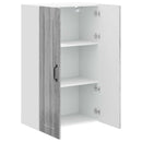 vidaXL Fali Szekrény PORTO Szürke Sonoma 60 x 31 x 100 cm Faanyag