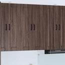vidaXL Fali Szekrény PORTO Barna Tölgy 60 x 31 x 100 cm Faanyag
