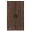 vidaXL Fali konyhaszekrény Barna Tölgy 60 x 31 x 100 cm Faanyag