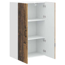vidaXL Fali Szekrény PORTO Öreg fa 60 x 31 x 100 cm Faanyag