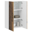 vidaXL Fali Szekrény PORTO Öreg fa 60 x 31 x 100 cm Faanyag
