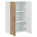 vidaXL Fali Szekrény PORTO Artisan tölgy 60 x 31 x 100 cm Faanyag