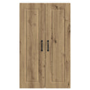 vidaXL Fali Szekrény PORTO Artisan tölgy 60 x 31 x 100 cm Faanyag
