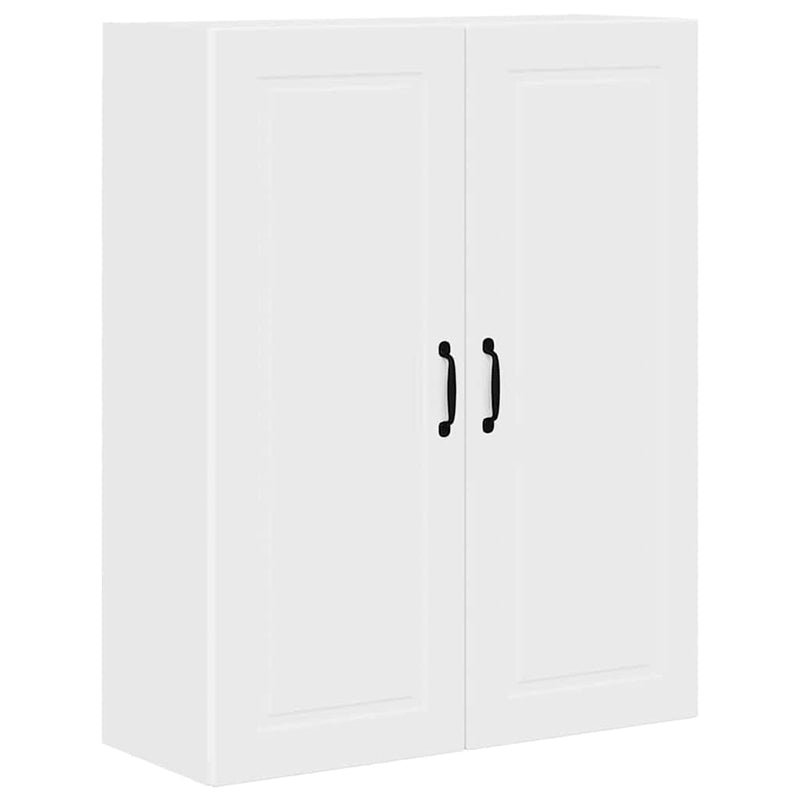 vidaXL Fali konyhaszekrény polcokkal Fehér 80 x 31 x 100 cm Faanyag