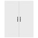 vidaXL Fali konyhaszekrény polcokkal Fehér 80 x 31 x 100 cm Faanyag