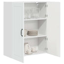 vidaXL Fali Szekrény PORTO Fehér 80 x 31 x 100 cm Faanyag