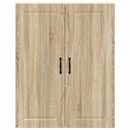 vidaXL Fali konyhaszekrény Sonoma tölgy 80 x 31 x 100 cm Faanyag