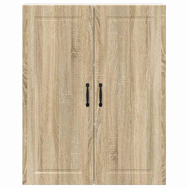vidaXL Fali konyhaszekrény Sonoma tölgy 80 x 31 x 100 cm Faanyag