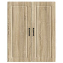 vidaXL Fali Szekrény PORTO Sonoma tölgy 80 x 31 x 100 cm Faanyag