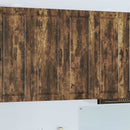vidaXL Fali Szekrény PORTO Füstölt tölgy 80 x 31 x 100 cm Faanyag