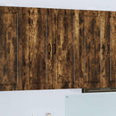 vidaXL Fali Szekrény PORTO Füstölt tölgy 80 x 31 x 100 cm Faanyag