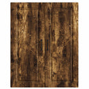 vidaXL Fali Szekrény PORTO Füstölt tölgy 80 x 31 x 100 cm Szerelt Fa