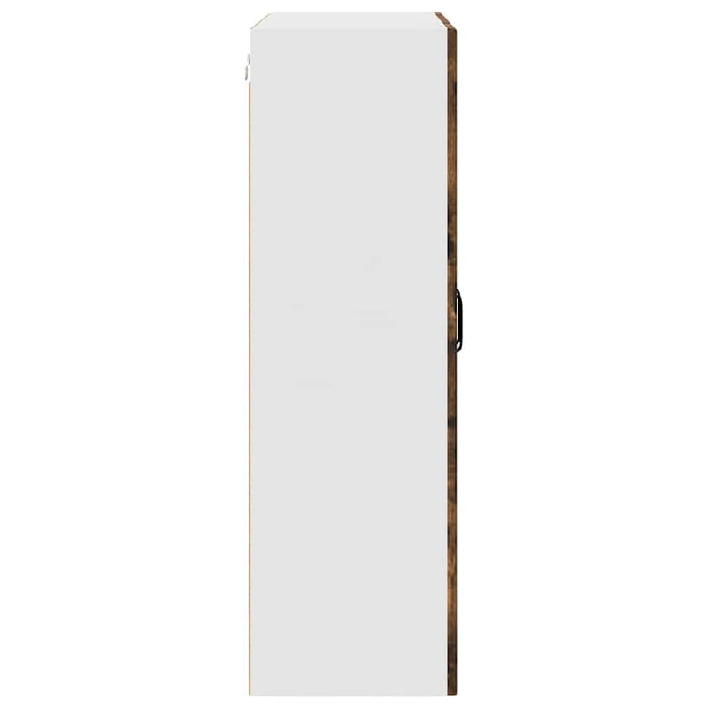 vidaXL Fali konyhaszekrény Füstölt tölgy 80 x 31 x 100 cm Faanyag