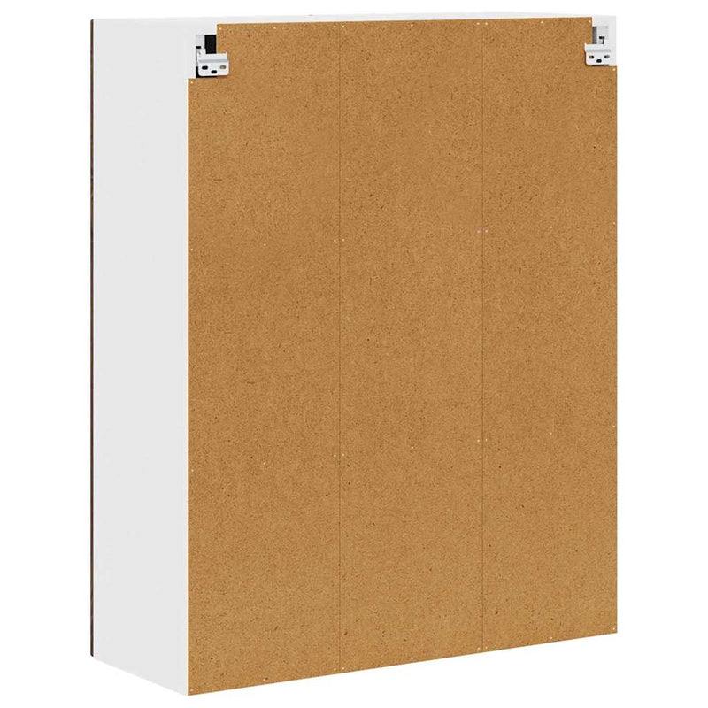 vidaXL Fali konyhaszekrény Barna Tölgy 80 x 31 x 100 cm Faanyag