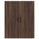 vidaXL Fali Szekrény PORTO Barna Tölgy 80 x 31 x 100 cm Faanyag