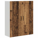 vidaXL Fali Szekrény PORTO Öreg fa 80 x 31 x 100 cm Faanyag
