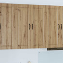 vidaXL Fali Szekrény PORTO Artisan tölgy 80 x 31 x 100 cm Faanyag