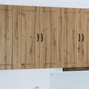 vidaXL Fali Szekrény PORTO Artisan tölgy 80 x 31 x 100 cm Szerelt Fa