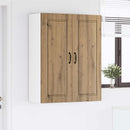 vidaXL Fali Szekrény PORTO Artisan tölgy 80 x 31 x 100 cm Szerelt Fa